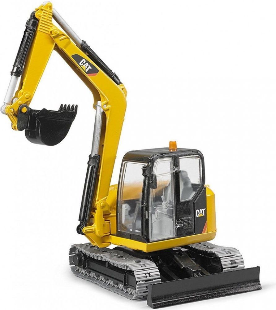 BRUDER 2456 ŽLUTÝ MINI BAGR CAT - obrázek 1