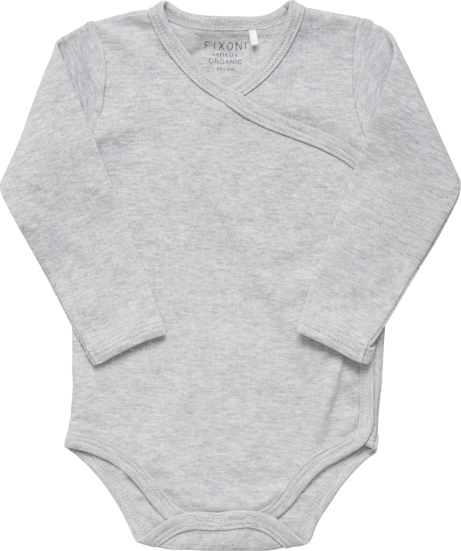 Fixoni kojenecké zavinovací body s dlouhým rukávem OEKO - TEX 422302 - 1236 Velikost: 50 - obrázek 1