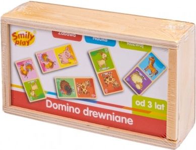 Smily play Dřevěné domino - Farma - obrázek 1
