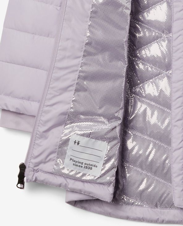 Heavenly™ Long Jacket Bunda dětská Columbia | Fialová | Dívčí | L - obrázek 3