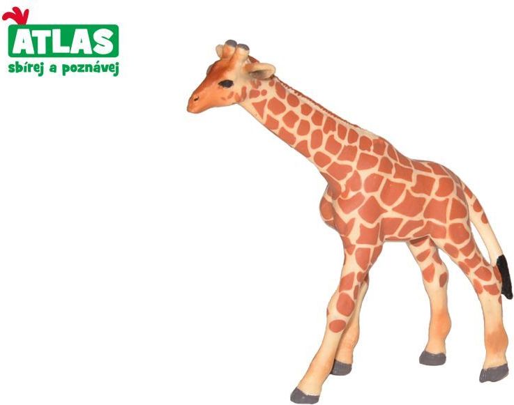 B - Figurka Žirafa mládě 9cm - obrázek 1