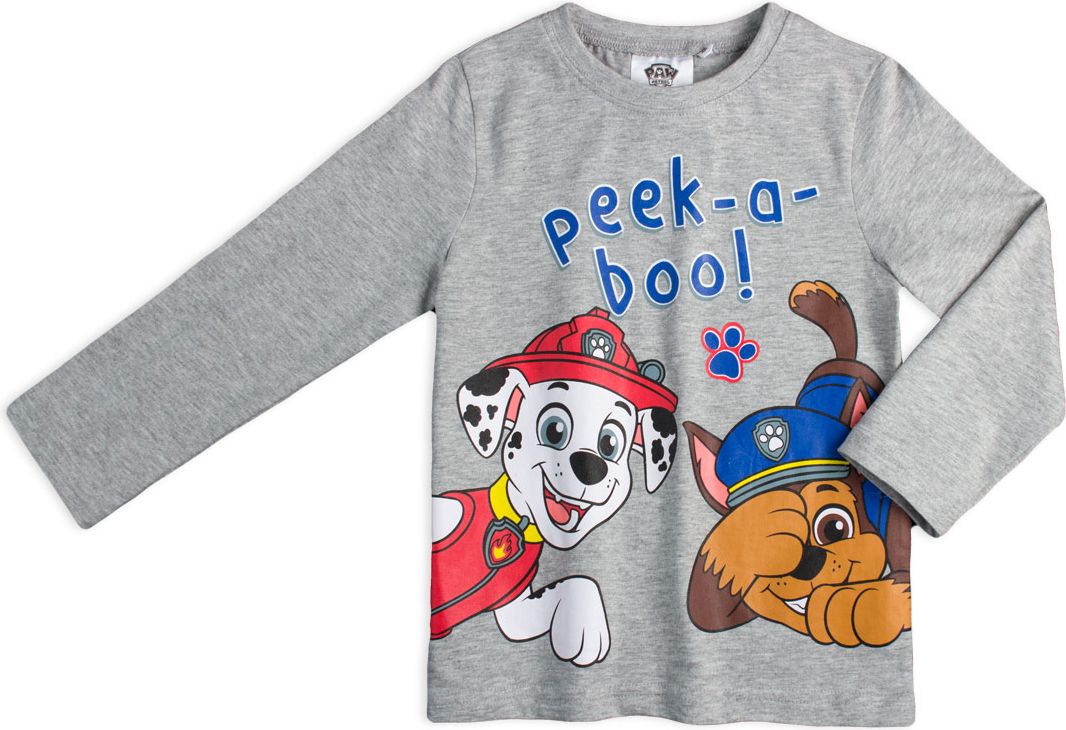 Dětské pyžamo PAW PATROL PEEK A BOO šedé Velikost: 98 - obrázek 3