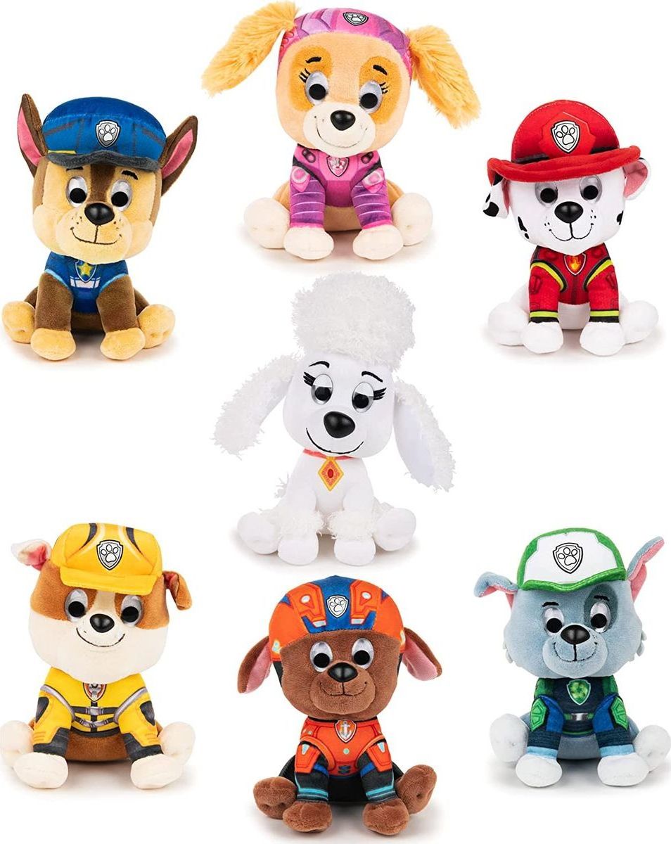Spin Master Paw Patrol Film plyš 15 cm Chase - obrázek 5