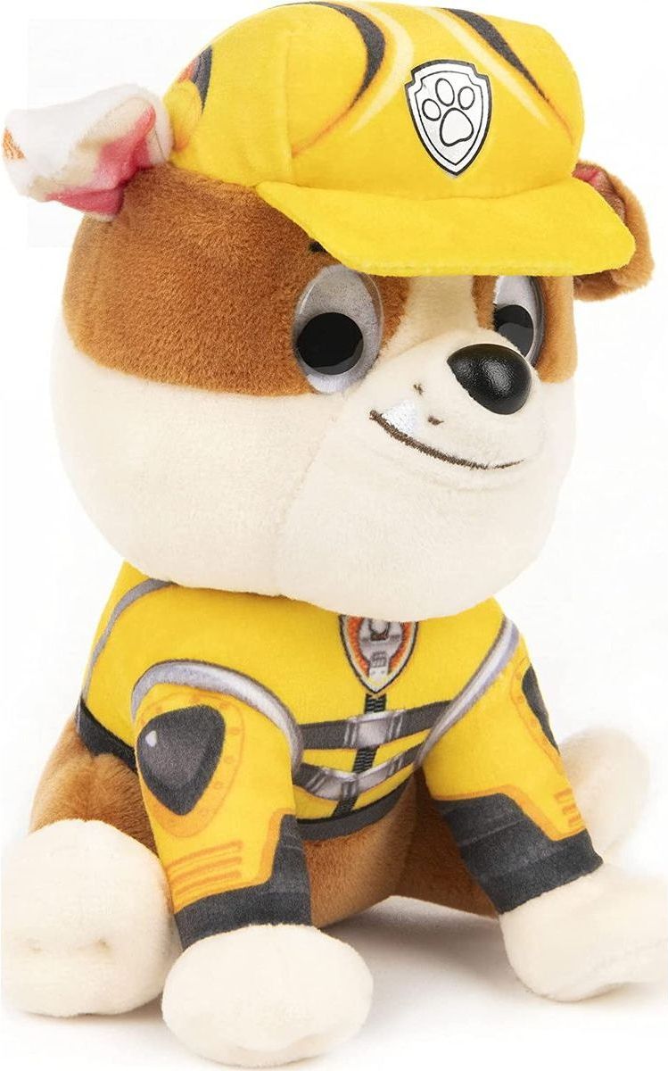 Spin Master Paw Patrol Film plyš 15 cm Rubble - obrázek 1