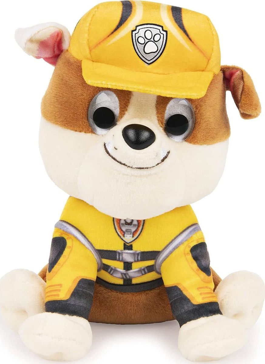 Spin Master Paw Patrol Film plyš 15 cm Rubble - obrázek 2