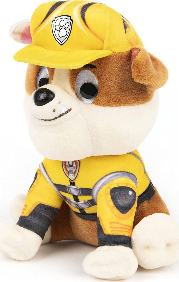 Spin Master Paw Patrol Film plyš 15 cm Rubble - obrázek 3