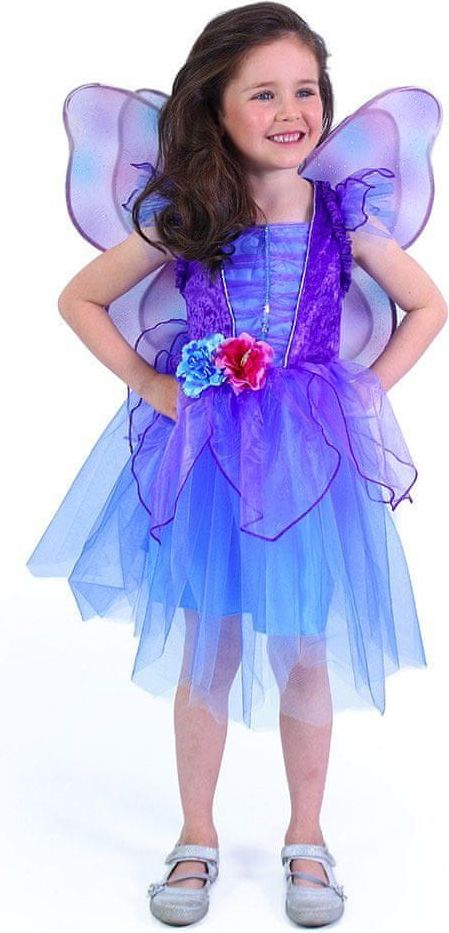 Rappa Dětský kostým fialová víla (S) e-obal - obrázek 1