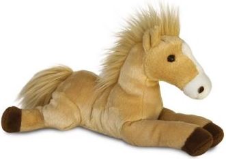 Aurora Plyšový koník karamelový - Flopsie (30 cm) - obrázek 1