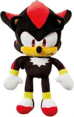 Hollywood Plyšový Sonic čierny - SHADOW (28 cm) - obrázek 1