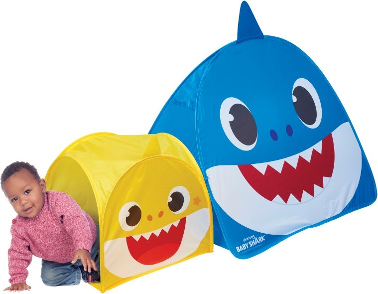 Dětský Pop Up stan s tunelem Baby Shark - obrázek 2