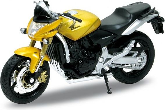 Welly Motocykl Honda Hornet 1:18 žlutý - obrázek 2