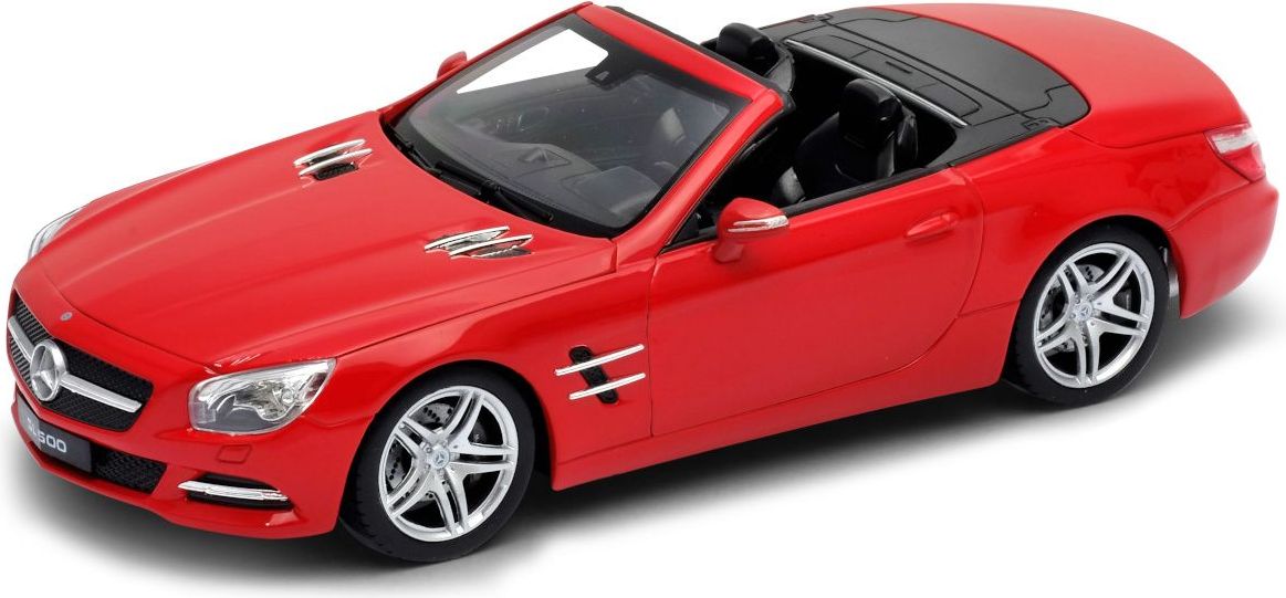 Welly Mercedes-Benz SL500 (2012 convertible) 1:24 červený - obrázek 2