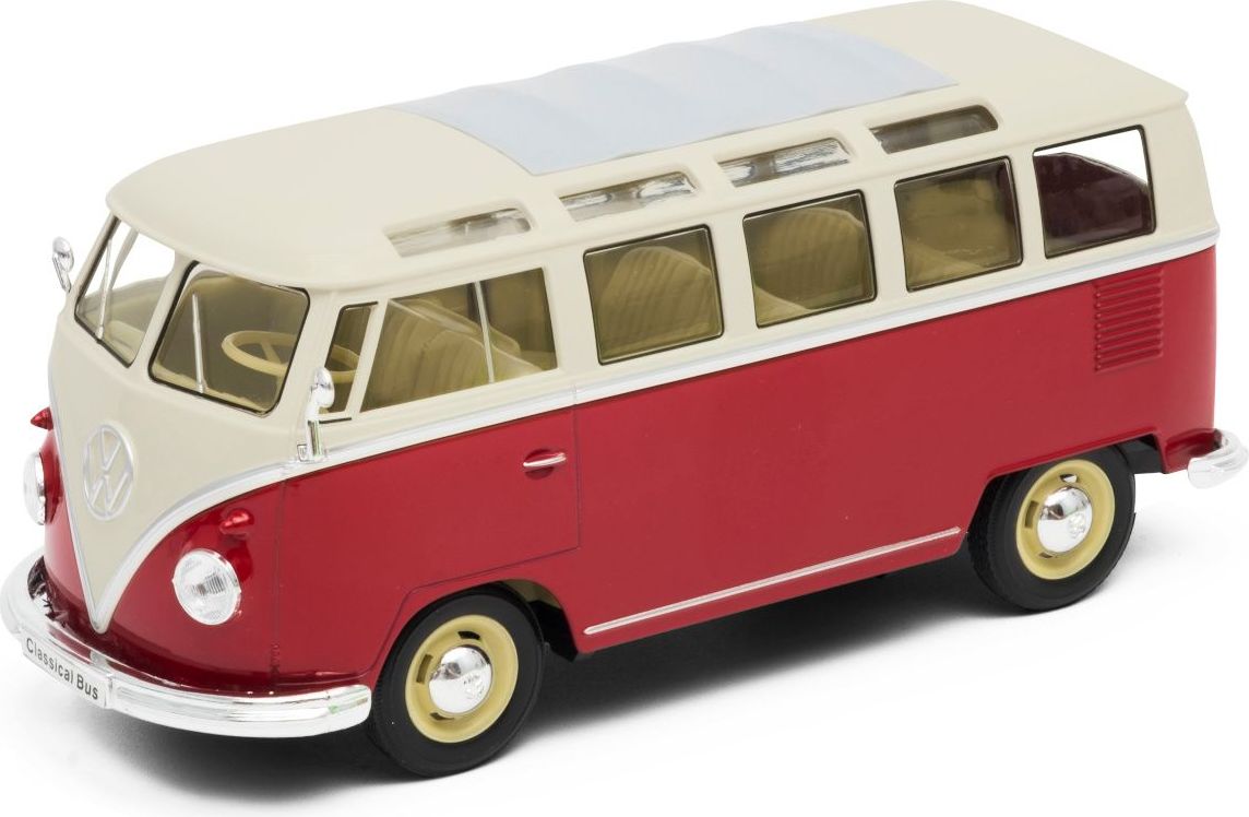 Welly Volkswagen T1 Bus (1963) 1:24 červený - obrázek 2