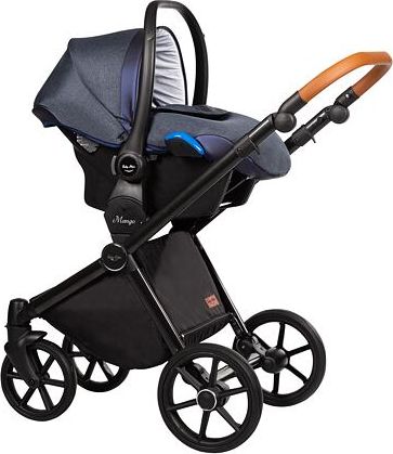 Kočárek Baby Merc Mango 2020 trojkombinace s autosedačkou M/MO01/B - obrázek 3