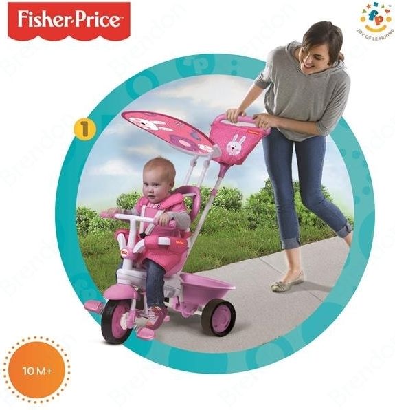Smart-Trike SMART TRIKE tříkolka Fisher Price 146 Elite pink - obrázek 2