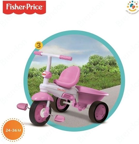 Smart-Trike SMART TRIKE tříkolka Fisher Price 146 Elite pink - obrázek 4