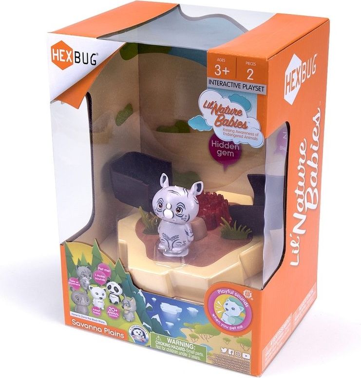 HEXBUG Lil\' Nature Babies - Nosorožec, malý set - obrázek 4