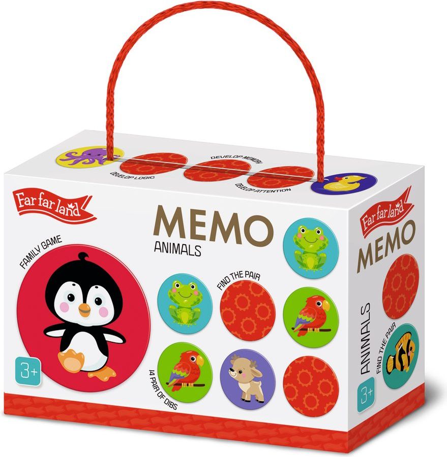 Popron Pexeso MEMO Zvířátka - obrázek 1