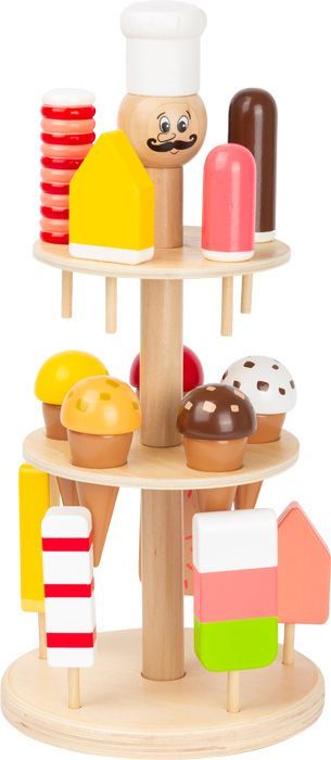 Small foot by Legler Otočný stojan se zmrzlinou Luigi Gelato Luigi Gelato - obrázek 1