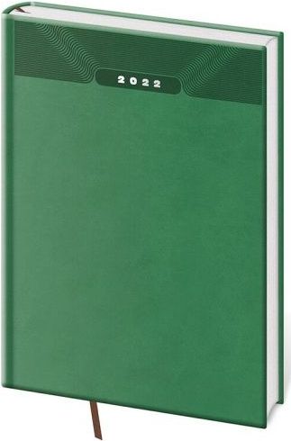 Diář týdenní Print - zelená B5 2022 / 17cm x 24cm / DP413-7-22 - obrázek 1