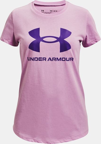 Live Sportstyle Graphic SS Triko dětské Under Armour | Růžová | Dívčí | S - obrázek 1