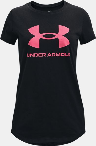 Live Sportstyle Graphic SS Triko dětské Under Armour | Černá | Dívčí | L - obrázek 1