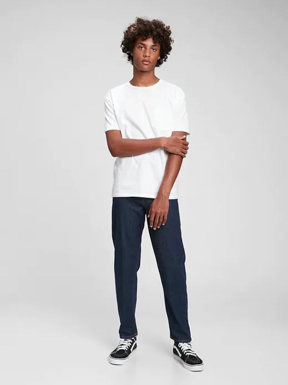 Relaxed Tapered Jeans dětské GAP | Černá | Chlapecké | 8 - obrázek 1