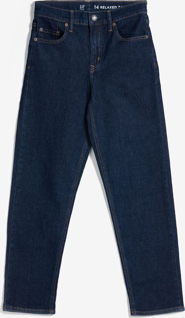 Relaxed Tapered Jeans dětské GAP | Černá | Chlapecké | 8 - obrázek 2