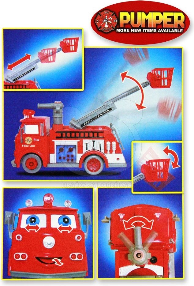 Hasičské auto s bublifukem - obrázek 5