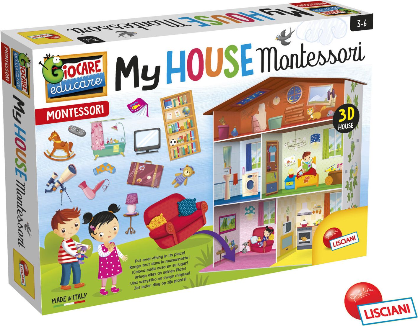 Montessori hra Můj domov - obrázek 1