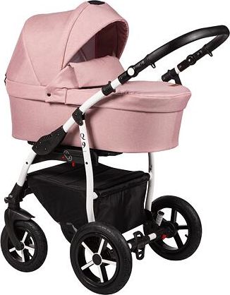 Kočárek Baby Merc Q9 2021 dvojkombinace bílý rám Q9/199C - obrázek 1