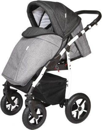 Kočárek Baby Merc Q9 2021 dvojkombinace bílý rám Q9/199C - obrázek 8
