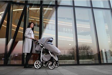 Kočárek Baby Merc Q9 2021 dvojkombinace bílý rám Q9/199C - obrázek 15