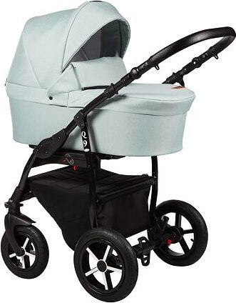 Kočárek Baby Merc Q9 2019 dvojkombinace černý rám Q9/198B - obrázek 1