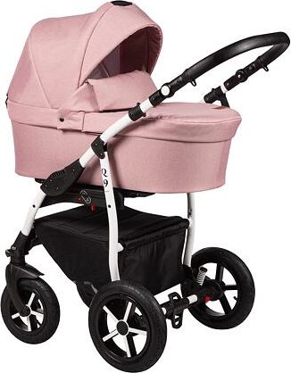 Kočárek Baby Merc Q9 2019 trojkombinace bílý rám s autosedačkou Q9/199C - obrázek 1