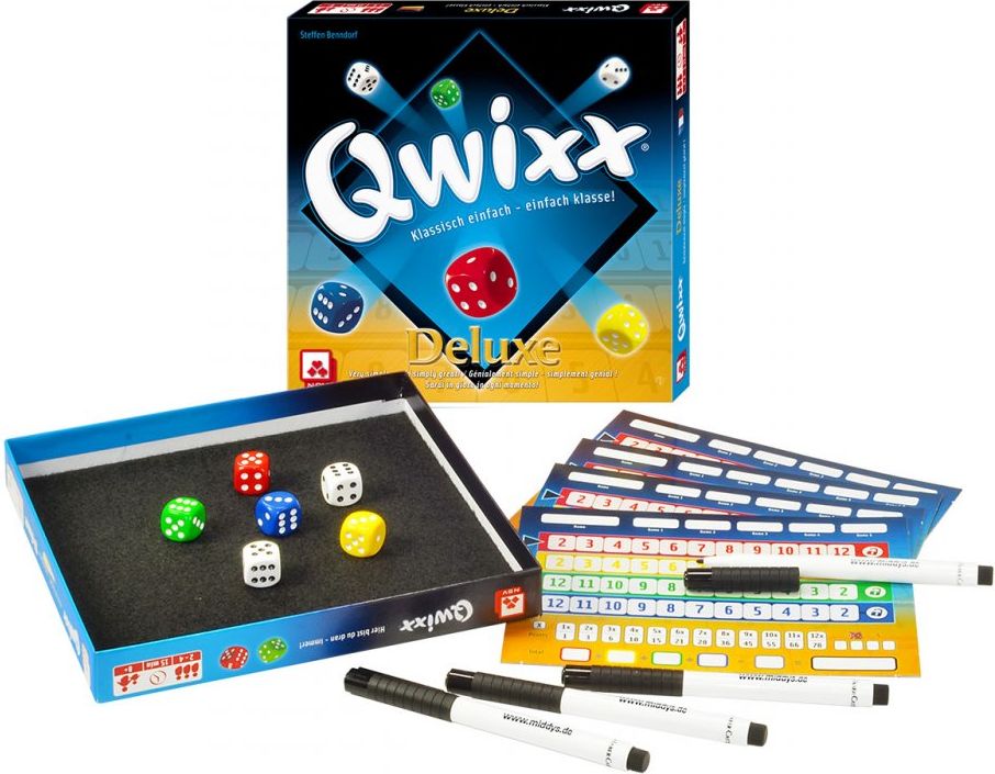 NSV (Nürnberger-Spielkarten-Verlag) Qwixx Deluxe - obrázek 2