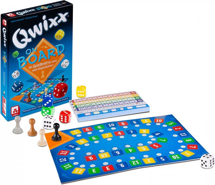 NSV (Nürnberger-Spielkarten-Verlag) Qwixx On Board - obrázek 1