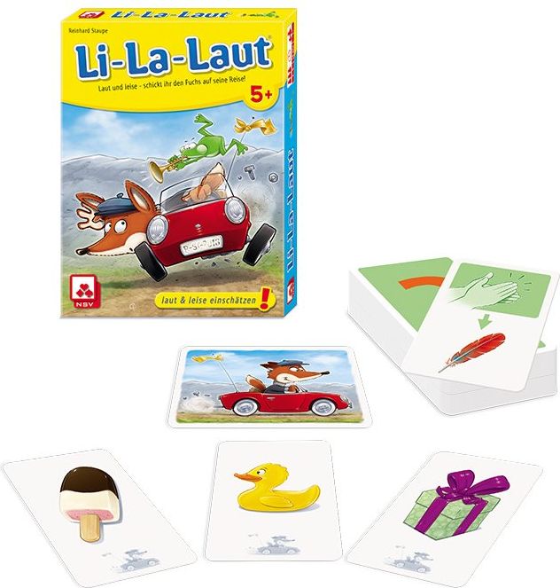 NSV (Nürnberger-Spielkarten-Verlag) Li-La-Loud - rodinná hra - obrázek 2