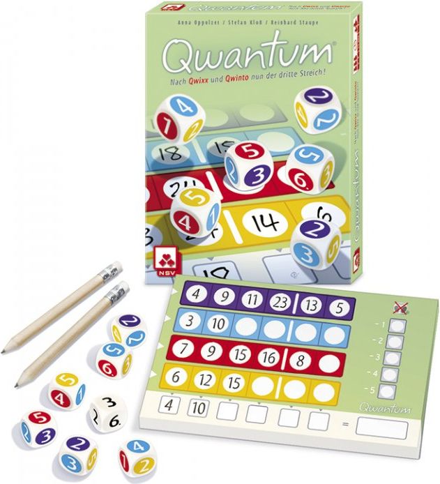 NSV (Nürnberger-Spielkarten-Verlag) Qwantum - kostková hra - obrázek 2