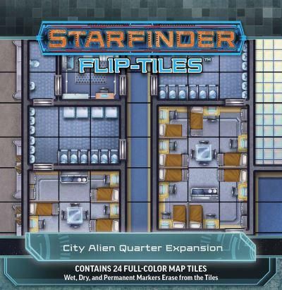 Paizo Publishing Starfinder Flip-Tiles: City Alien Quarter Expansion - obrázek 1