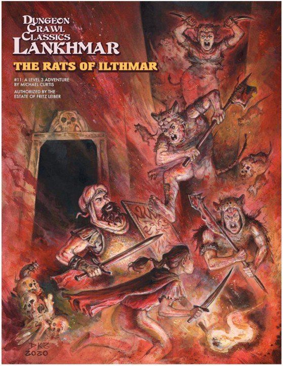 Goodman Games Dungeon Crawl Classics Lankhmar #11 - The Rats of Ilthmar - obrázek 1