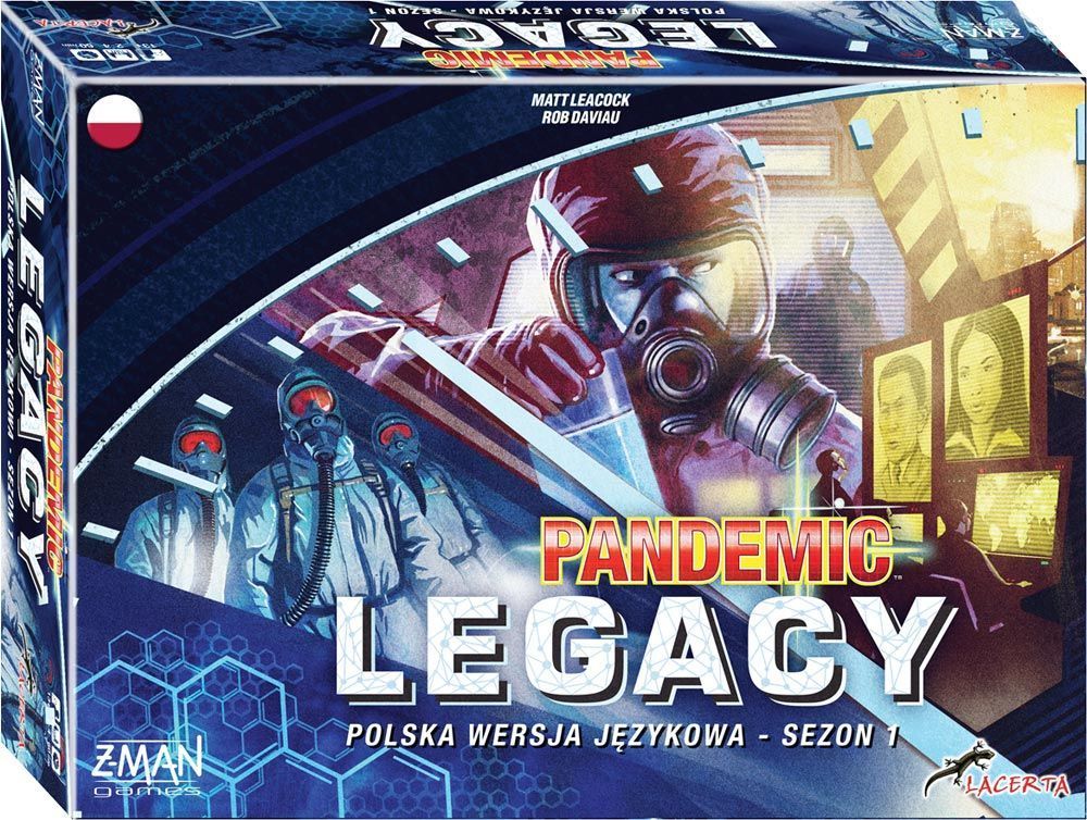 Z-Man Games Pandemic Legacy: Season 1 (Modrá) - obrázek 1