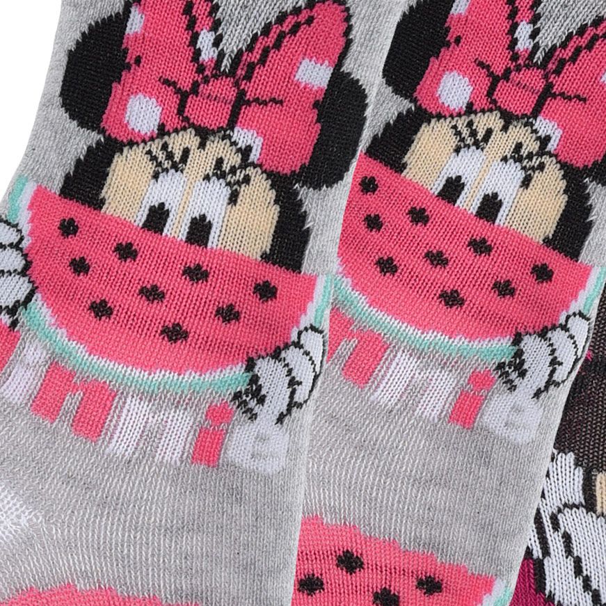 Dívčí ponožky DISNEY MINNIE FRUIT PACK 2 Velikost: 23-26 - obrázek 2