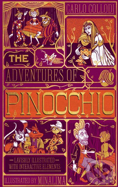 The Adventures of Pinocchio - Carlo Collodi, MinaLima (ilustrátor) - obrázek 1