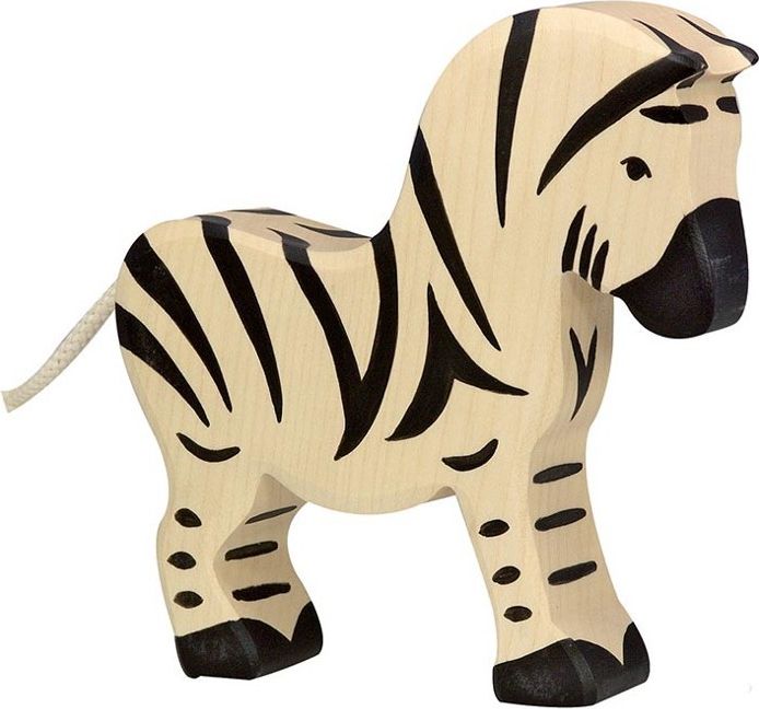 Holztiger - Dřevěné zvířátko, Zebra klisna - obrázek 1