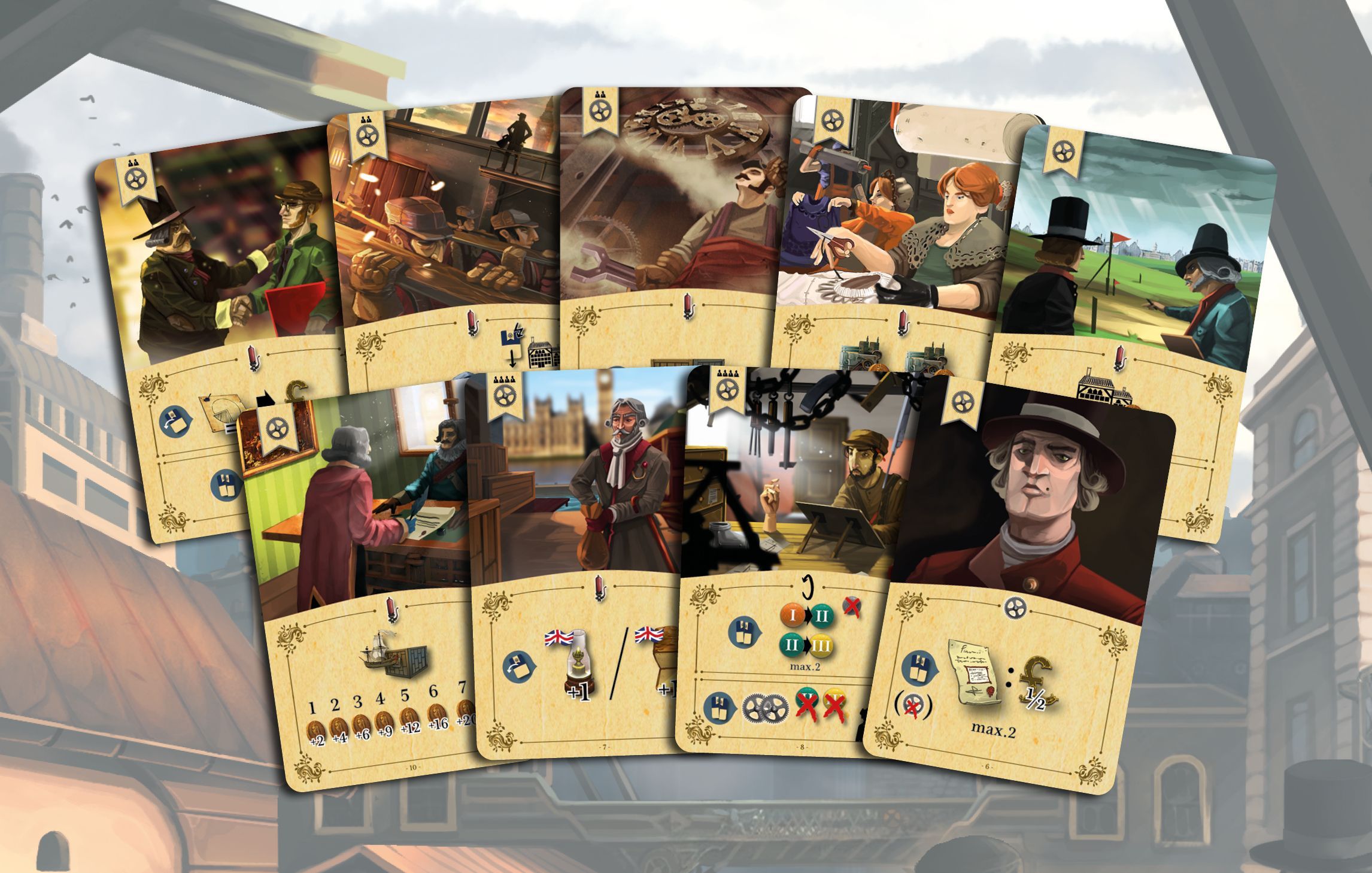 TLAMA games Arkwright: Karetní hra CZ/EN - obrázek 5