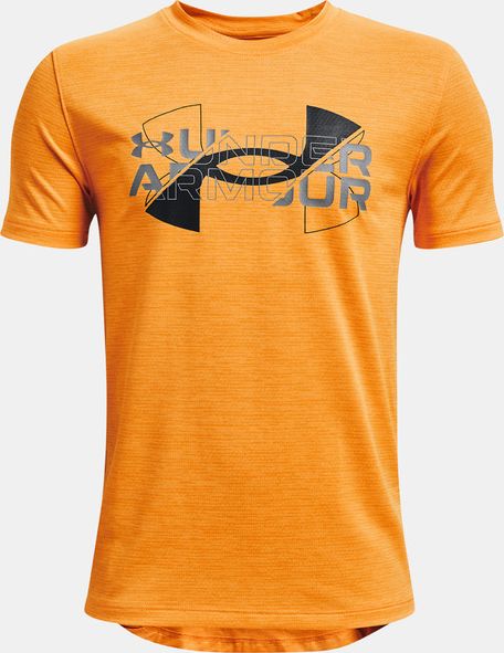 UA Vented SS-ORG Triko dětské Under Armour | Oranžová | Chlapecké | L - obrázek 1