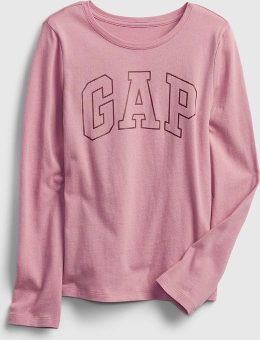 Triko dětské GAP | Růžová | Dívčí | XS - obrázek 1