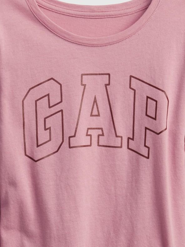 Triko dětské GAP | Růžová | Dívčí | XS - obrázek 3