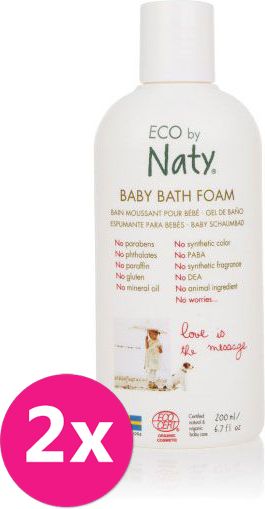 2x ECO BY NATY Dětská pěna do koupele 200 ml - obrázek 1